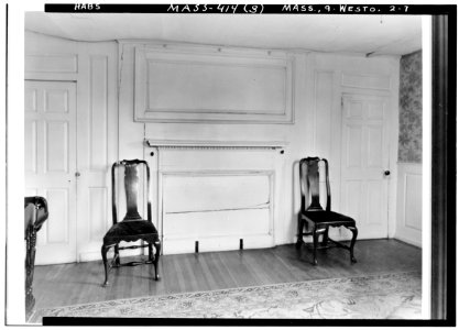 Golden Ball Tavern (Weston, Massachusetts) - HABS - 081340pu