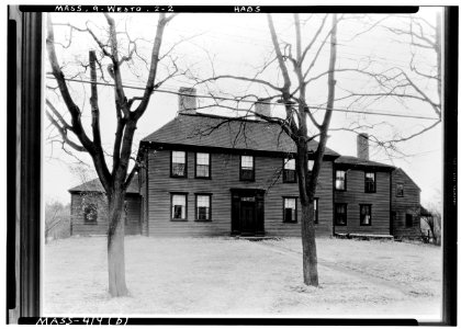 Golden Ball Tavern (Weston, Massachusetts) - HABS - 081335pu