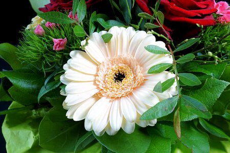 Leaf floral bouquet