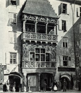 Goldenes Dachl um 1898 photo