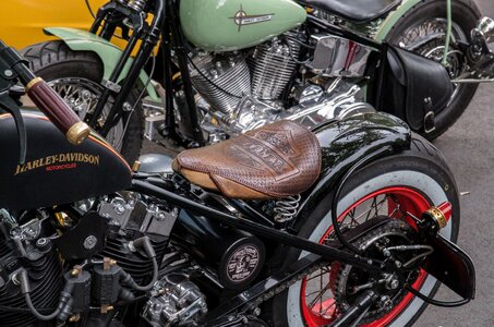 Leather saddle motor transport system