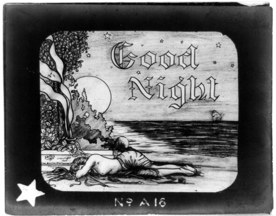 Good night - D'Artois. LCCN2013645581