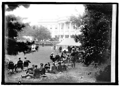 Gordon party for wounded men at White House, (6-8-21) LCCN2016845404