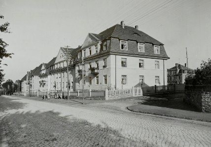 Gorbitz (Dresden-Gorbitz), Kesselsdorfer Straße 165, 167, 169, 171, 173. Blick nach Südost photo