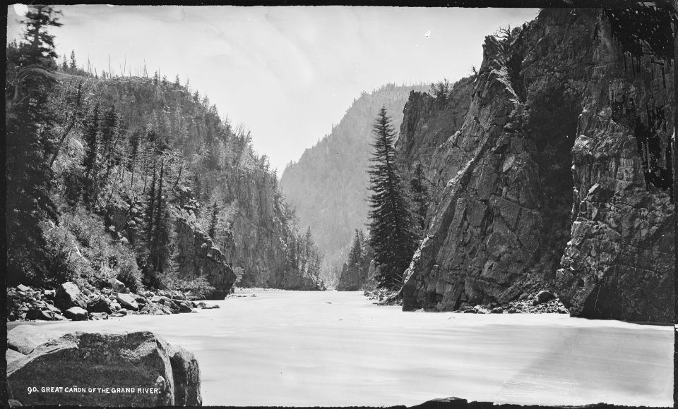 Gore Canyon of the Colorado River. Grand County, Colorado - NARA - 517052