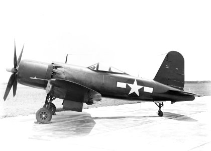 Goodyear XF2G-1 at NAS Patuxent River in July 1945