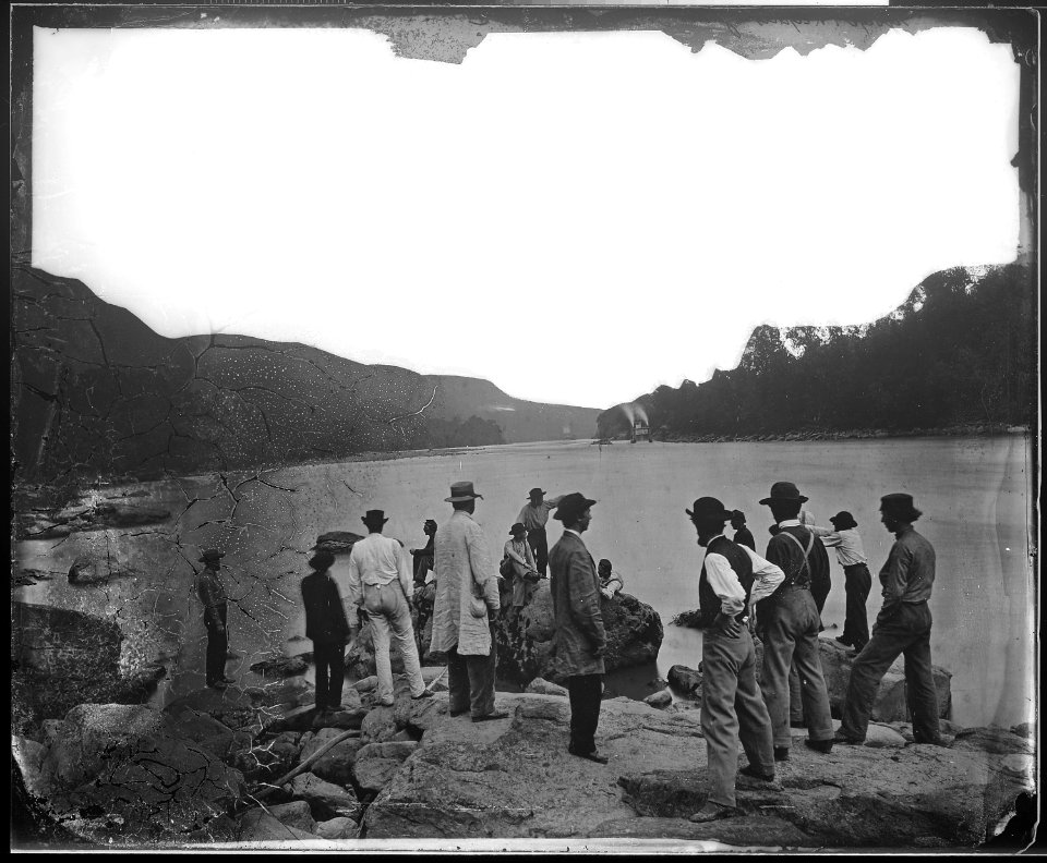 Gorge and rapids on Tennessee River - NARA - 526197
