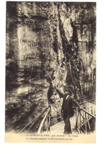 Gorges du Fier gardien crues