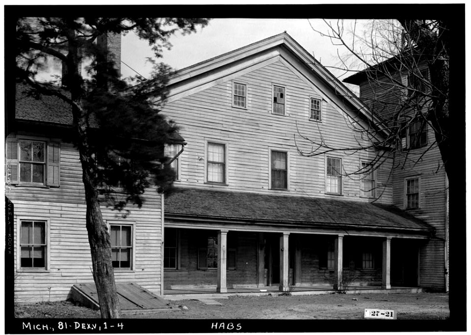 Gordon Hall Dexter MI 1934 west