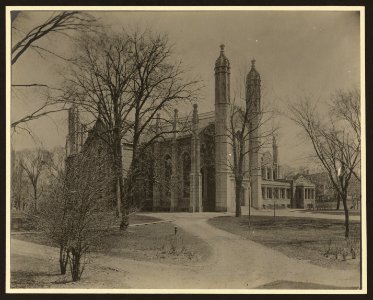 Gore Hall, Harvard College, Cambridge, Massachusetts LCCN2007684760