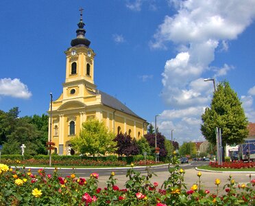 Hungary tiszakecske church photo