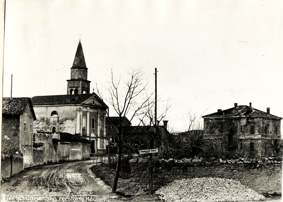 Gorjansko, zerstörte Häuser (BildID 15595587)