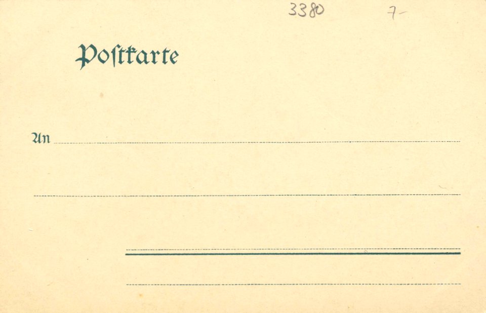 Goslar, Niedersachsen - Kaiser Worth (back) (Zeno Ansichtskarten)