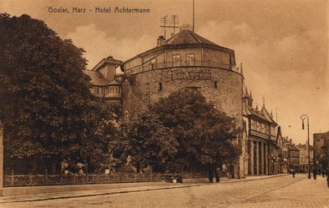 Goslar, Niedersachsen - Hotel Achtermann (2) (Zeno Ansichtskarten)