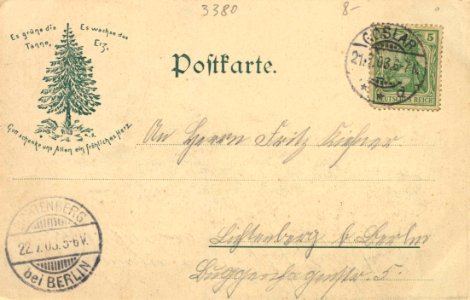 Goslar, Niedersachsen - Stadtansicht (3) (back) (Zeno Ansichtskarten)