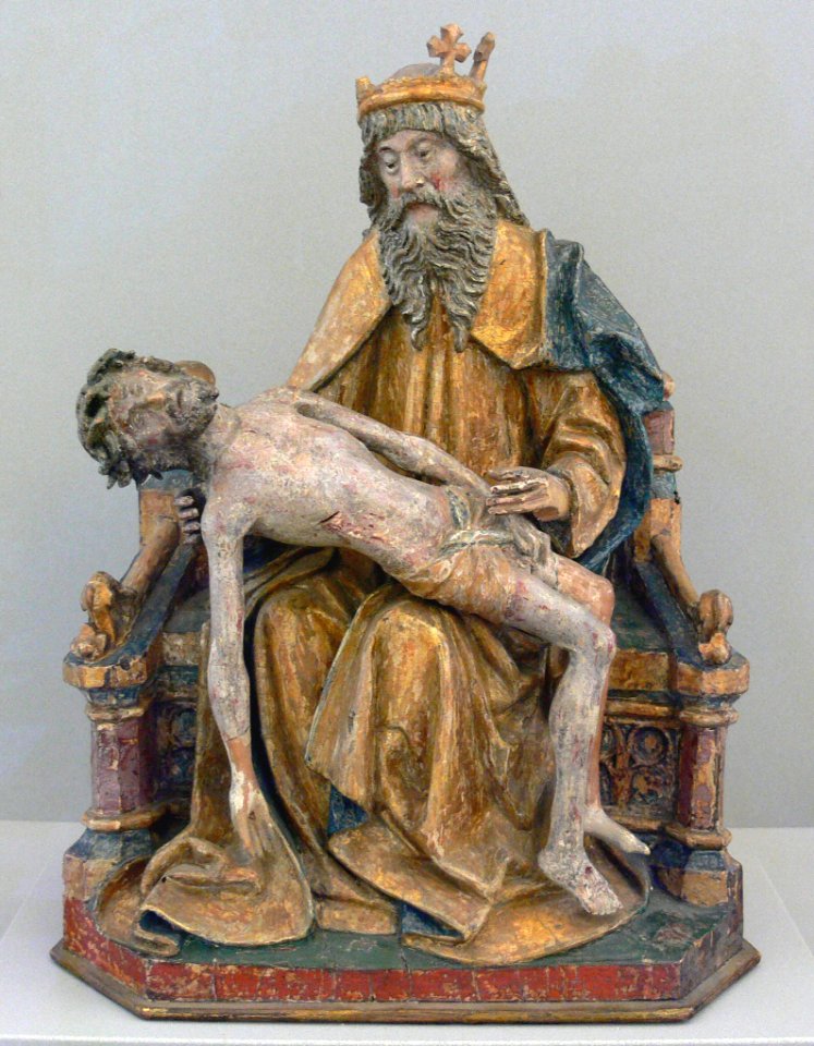 Gottvater mit dem Leichnam Christi 15 Jh