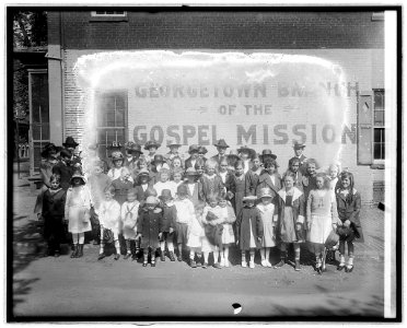 Gospel Mission, Georgetown Sunday school group, (Washington, D.C.) LCCN2016851909