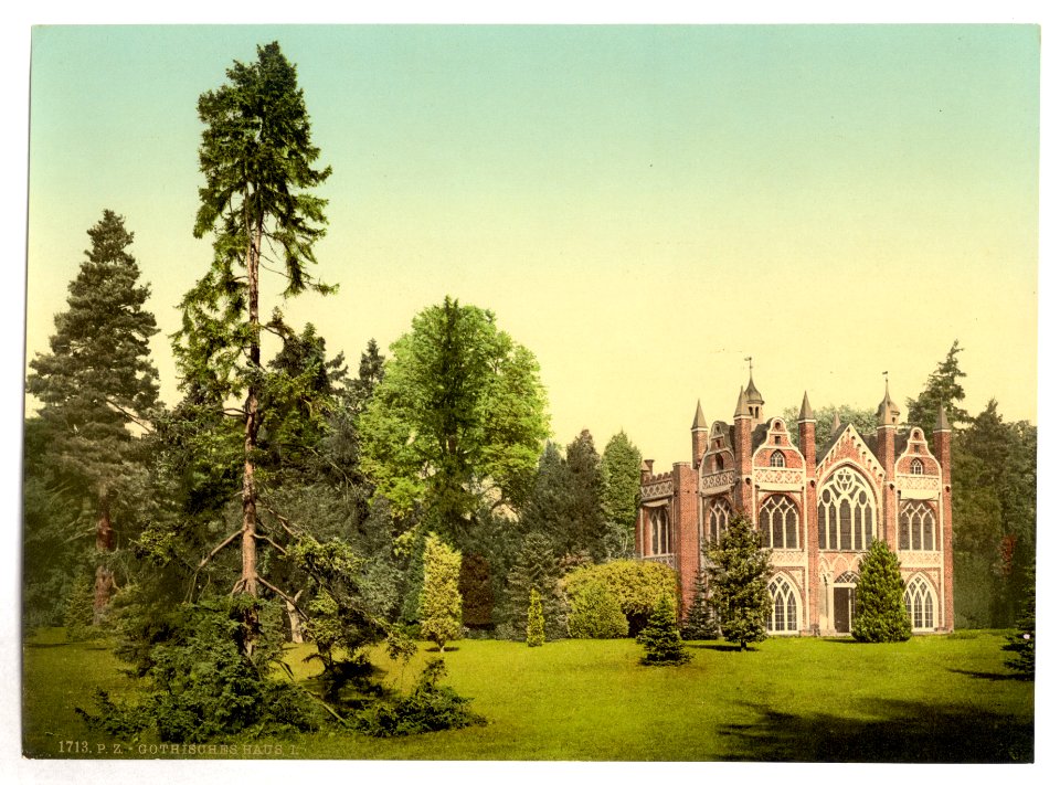 Gothic House I, park of Worlitz, Anhalt, Germany-LCCN2002695097