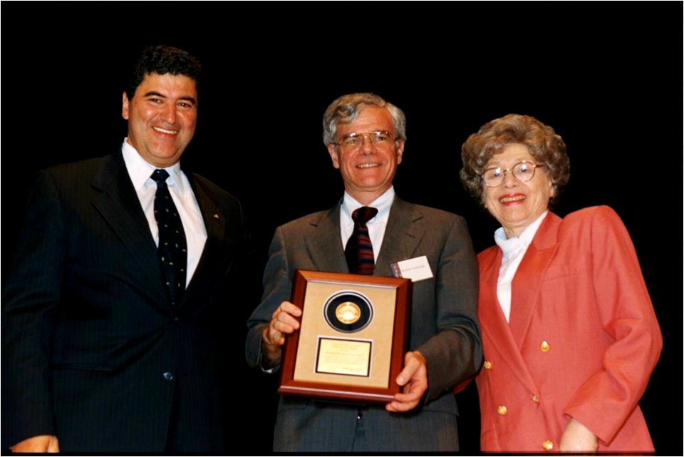 Gottesman award with Ruth