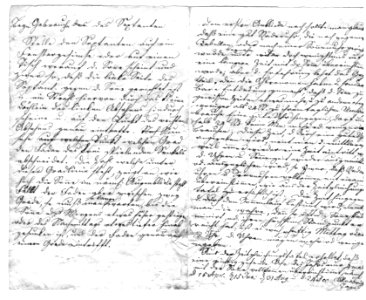 Gottlob F. Haug Anweisung (1)