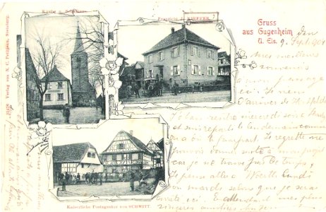 Gougenheim - datée 1904