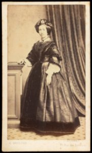 Goulder, Charles - carte de visite, Madame Charles Coosemans de Marbaix, décédée en 1910