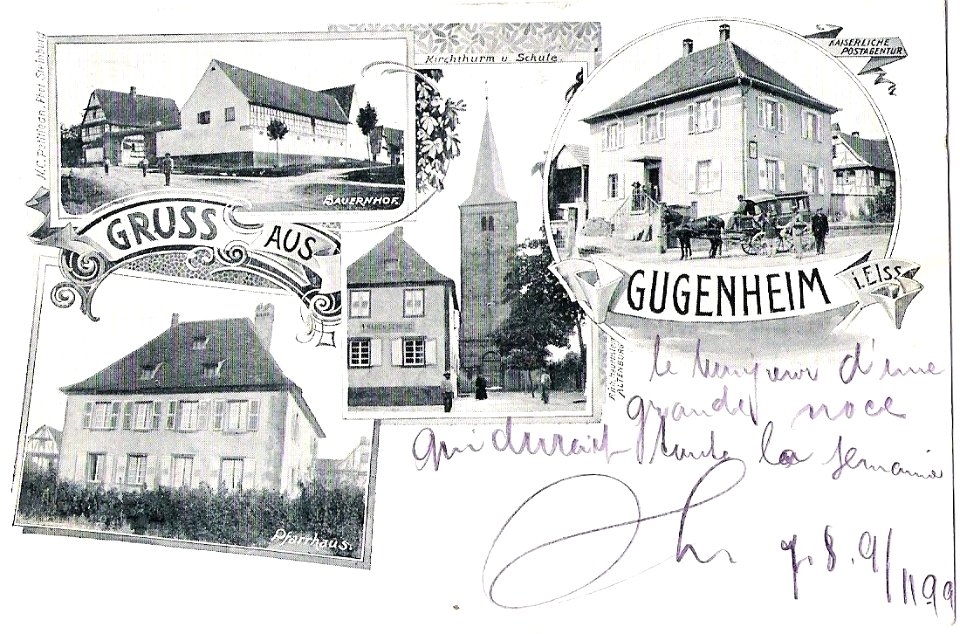 Gougenheim - datée 1899