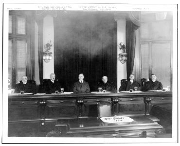 Gov. Hall and judges of the Supreme Court of La. LCCN2004674411
