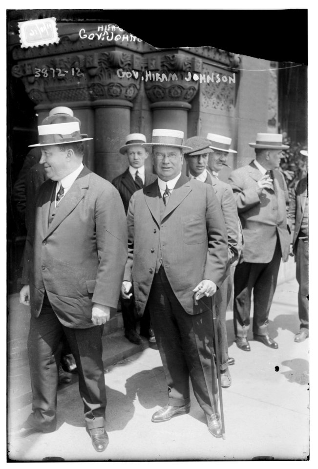 Gov. Hiram Johnson LCCN2014701822