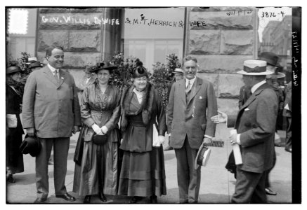 Gov. Willis & wife, & M.T. Herrick & wife LCCN2014701851