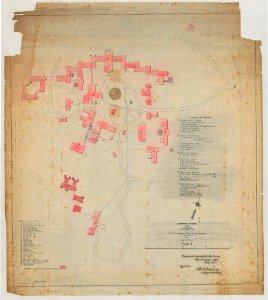 Government Hospital for the Insane (Saint Elizabeths Hospital), Washington, D.C. Site plan LCCN2016649920