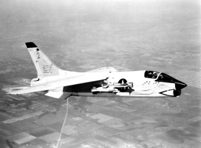 First F-8D Crusader in flight in 1960