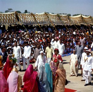 First Lady Jacqueline Kennedy Arrives in Jaipur, India (3)