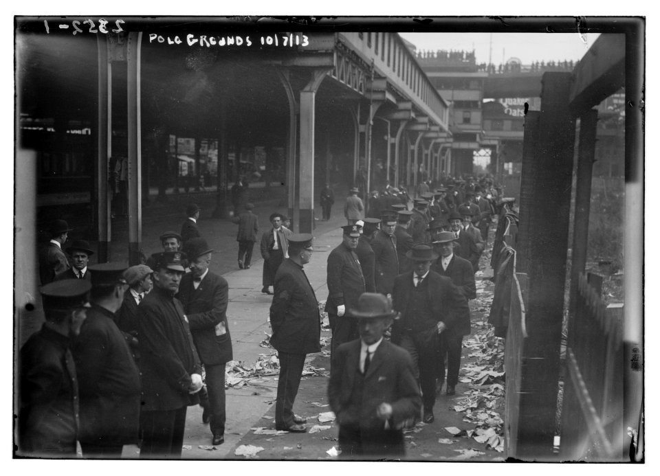 First Game - 1913 World Series (baseball) LCCN2014694417