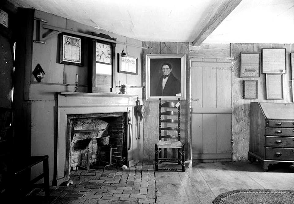 First floor parlor east elevation Fairbanks