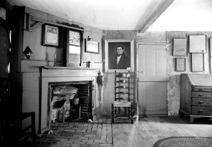 First floor parlor east elevation Fairbanks