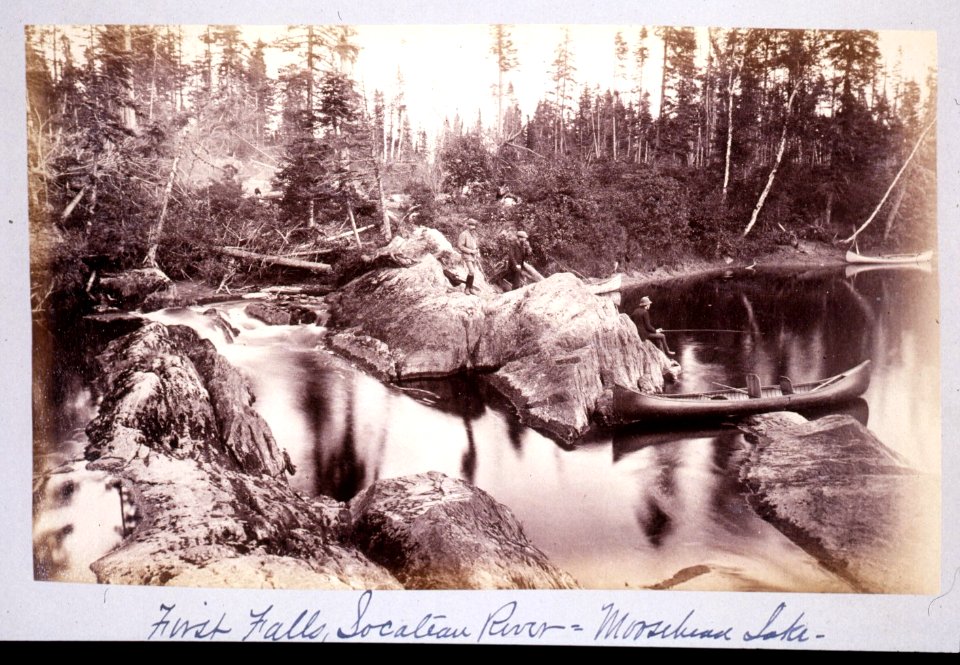 First falls Socateau River - Moosehead Lake LCCN96509705