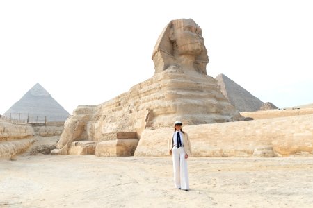 First Lady Melania Trump's Visit to Egypt 11