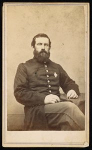 First Lieutenant Stephen H. Pierce of Co. C and Co. A, 77th New York Infantry Regiment in uniform) - D.S. Peirce, photographer, Saratoga Springs, N.Y LCCN2016652103