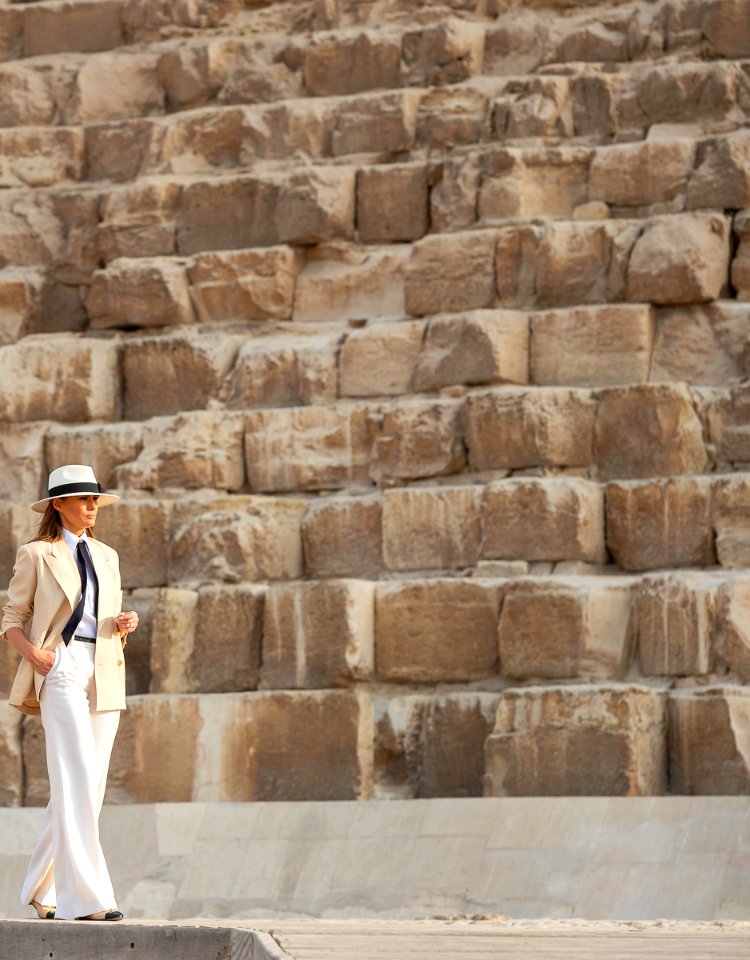 First Lady Melania Trump's Visit to Egypt 2
