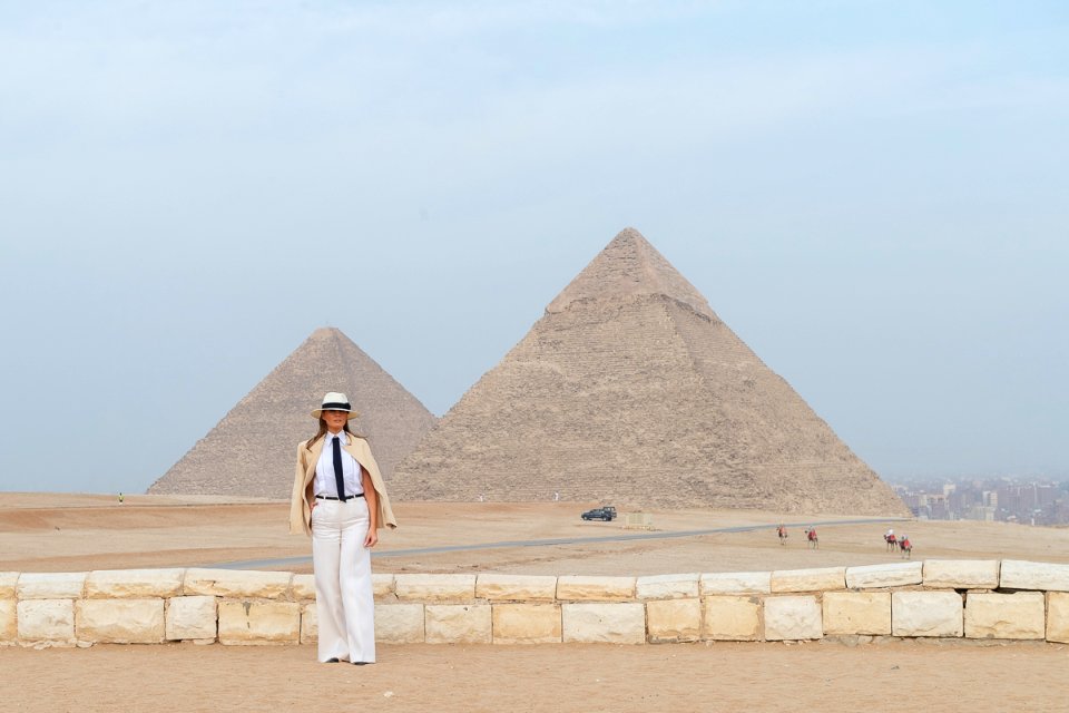 First Lady Melania Trump's Visit to Egypt 9