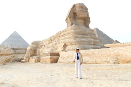 First Lady Melania Trump's Visit to Egypt 12