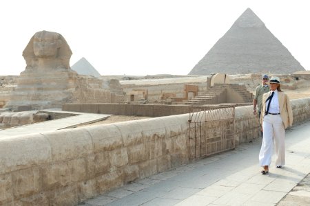 First Lady Melania Trump's Visit to Egypt 16