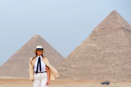 First Lady Melania Trump's Visit to Egypt 7