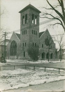 First Presbyterian Church, Evanston, Illinois, early 20th century (NBY 574)