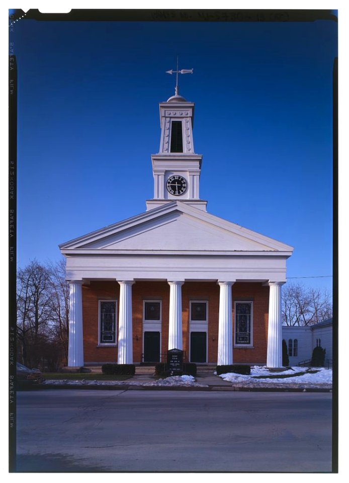 First Presbyterian Church of Ulysses, southwest elevation