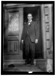 FISHER, WALTER LOURIE. SECRETARY OF THE INTERIOR, 1911-1913. SNAP LCCN2016867177