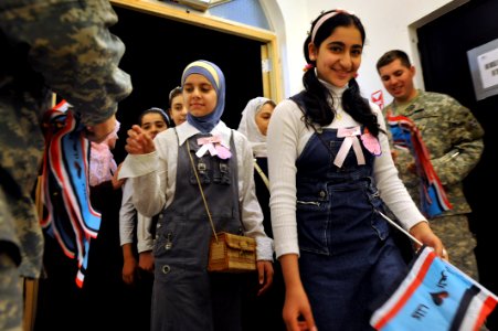 First-ever video conference between Iraqi, U.S. children DVIDS129010