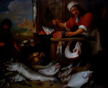 Fishmonger - David Teniers