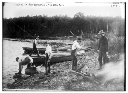 Fishing in New Brunswick - the Bean Bake LCCN2014698549